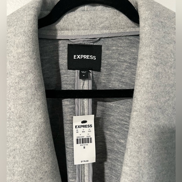 Express Heavy Coat, Womens Size M, Color gray - Picture 4 of 6